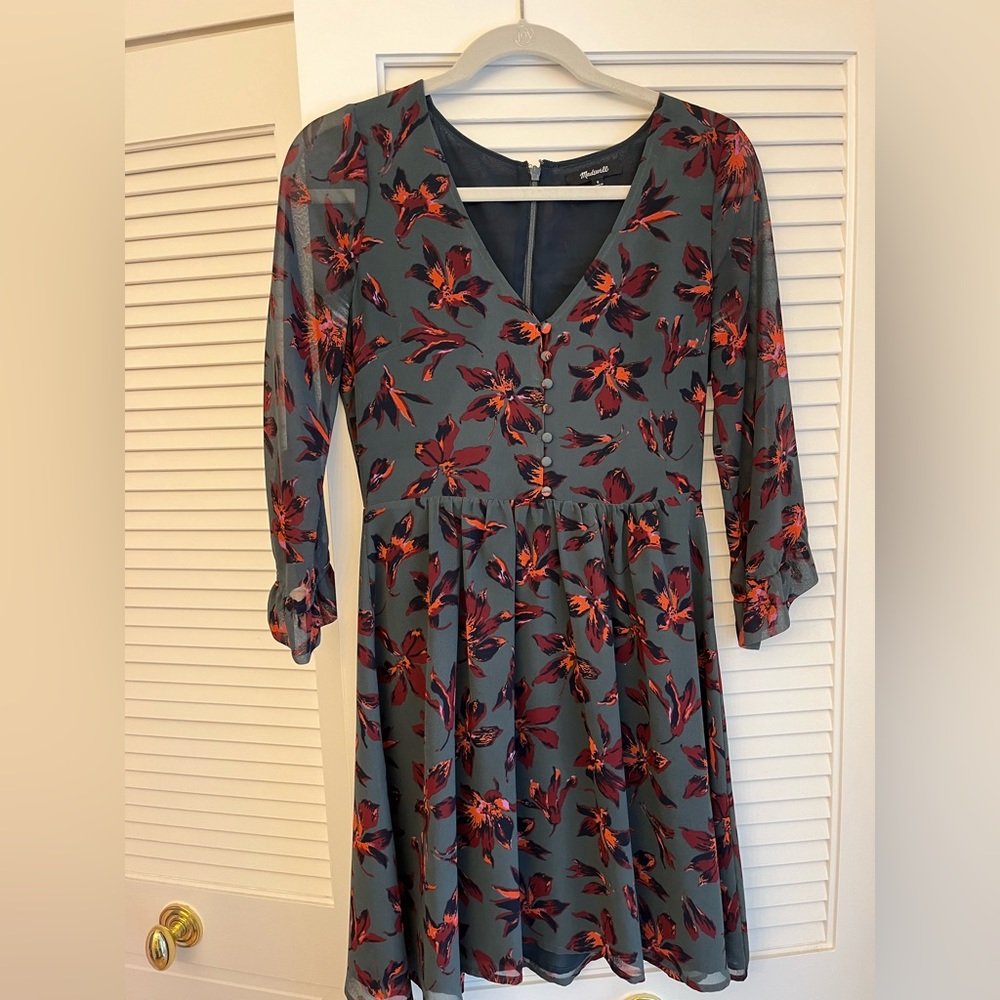 Madewell Button dress